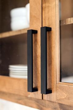 matte black cabinet pulls