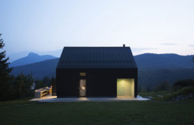 Little black cabin