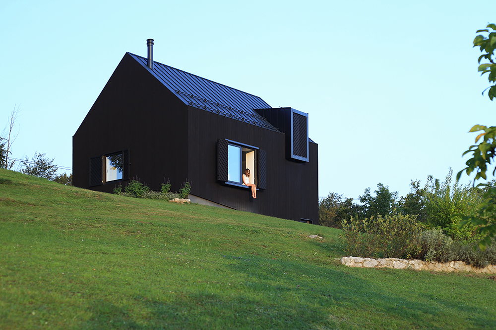 little black cabin