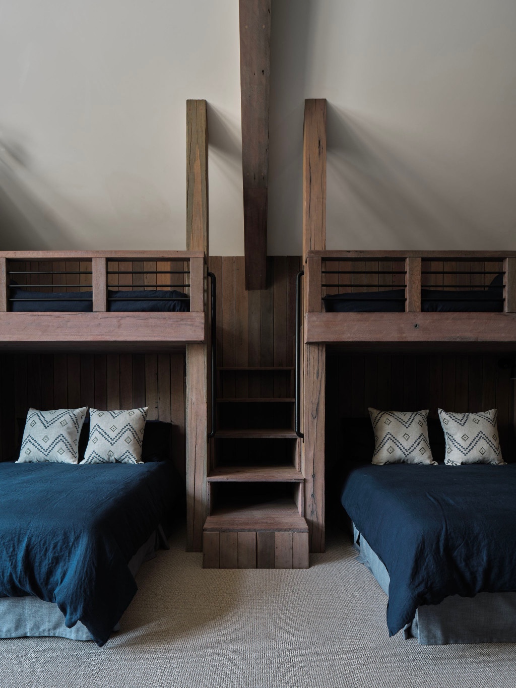 bunk beds built in