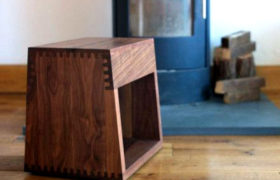 Walnut Step Stool