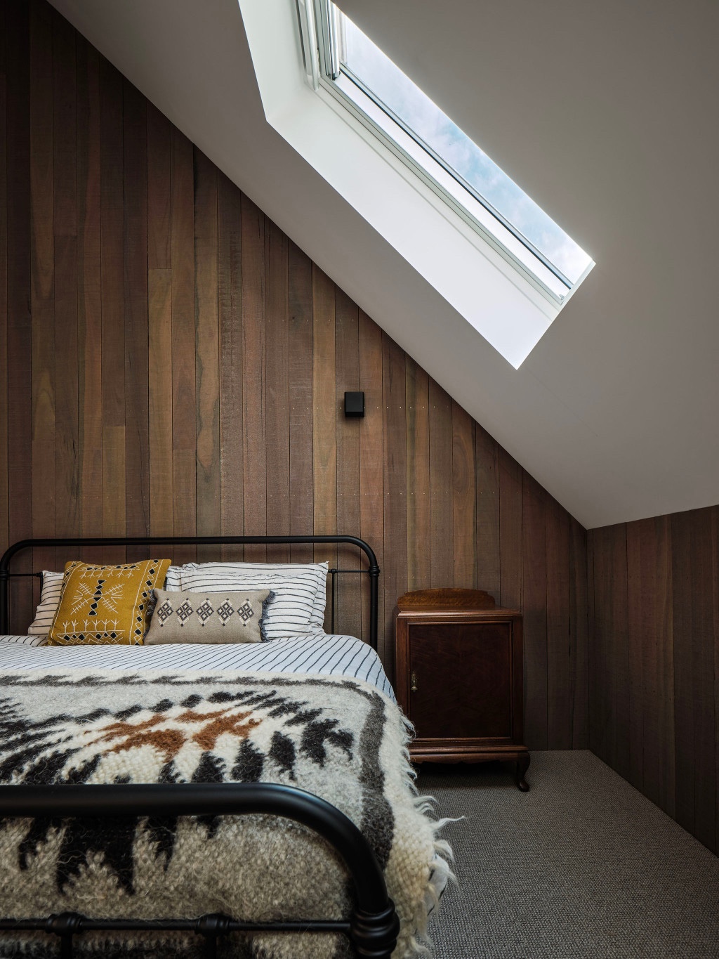 the barn simple clean bedroom